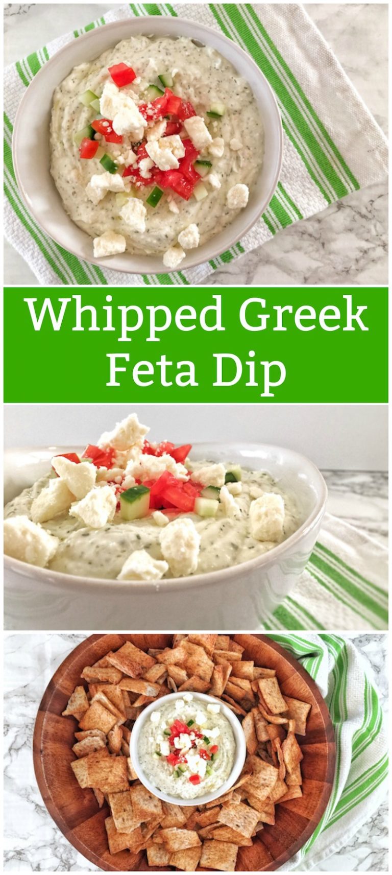 Whipped Greek Feta Dip: A Summertime Party Appetizer