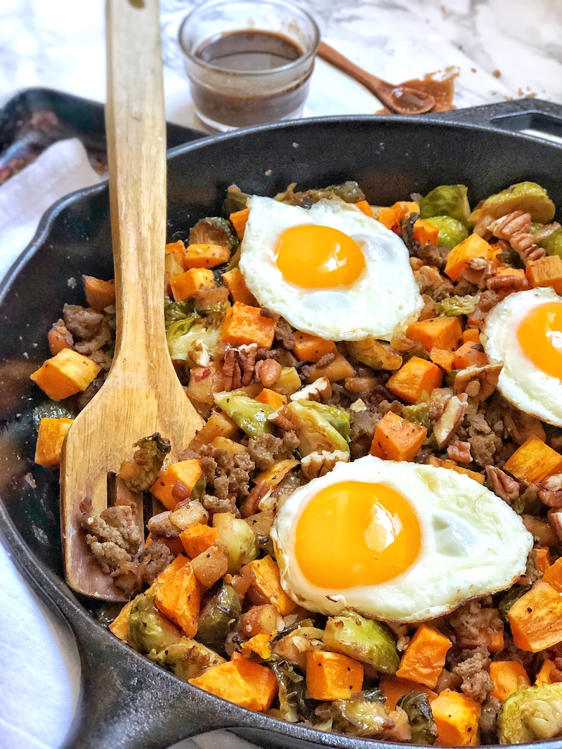 Harvest Hash with Sweet Potatoes & Sprouts: A Breakfast Inspired by ...